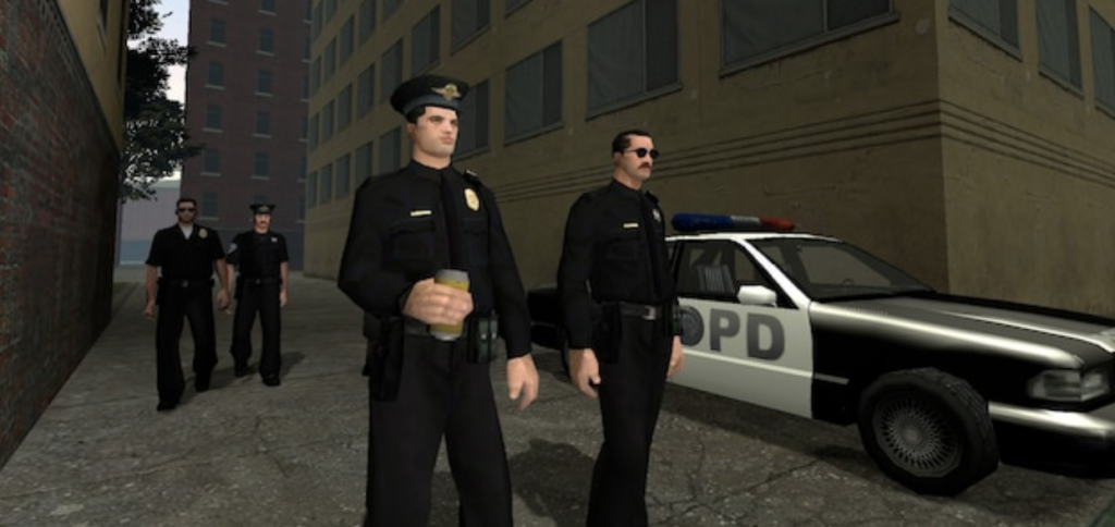 GTA San Andreas cops